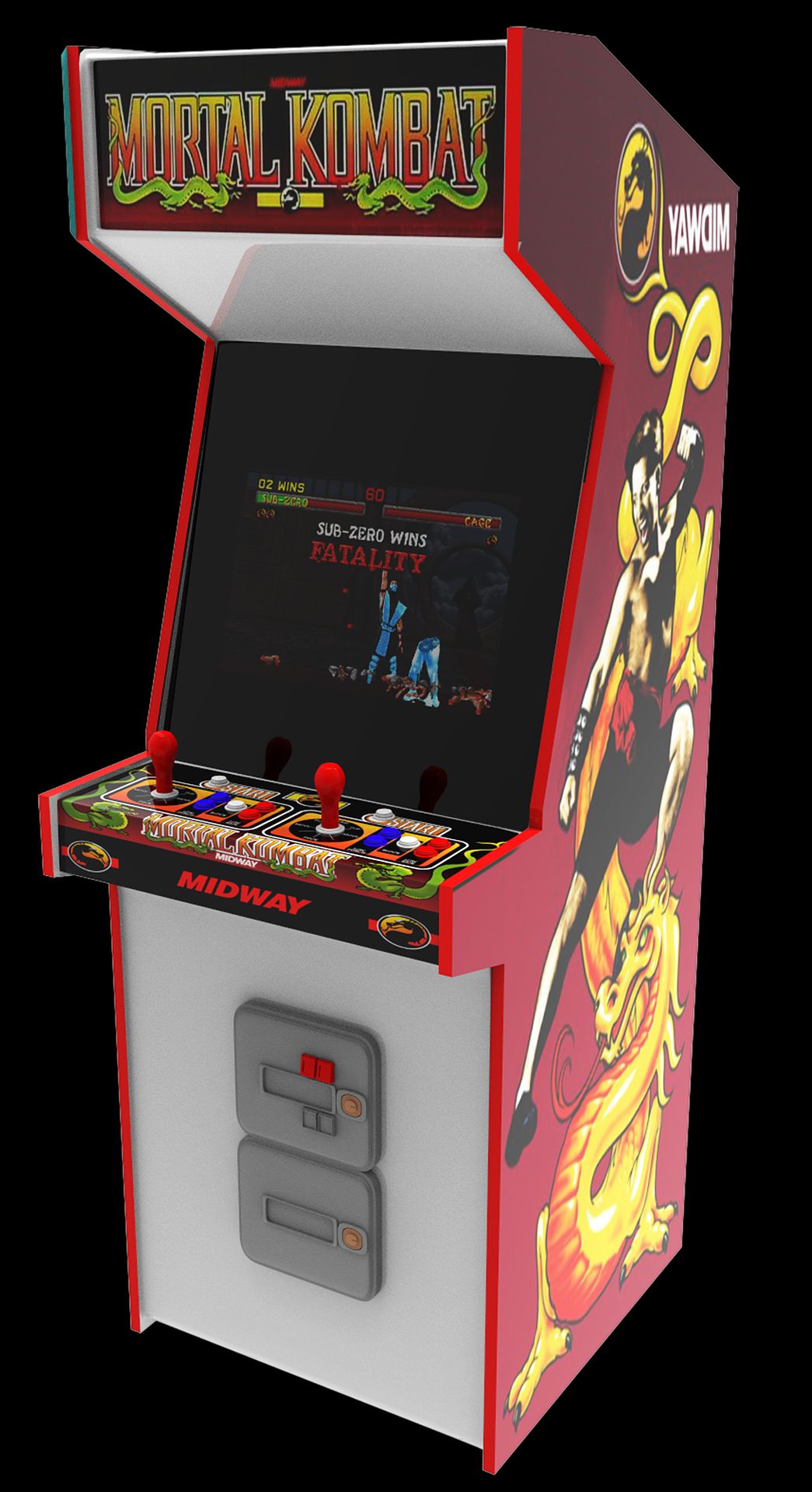 Ein Bild von einem Spielautomaten